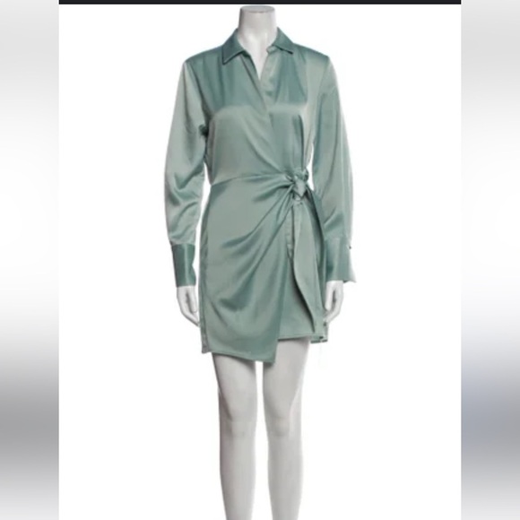 House of Harlow Milan Wrap Mini Dress - Picture 1 of 7